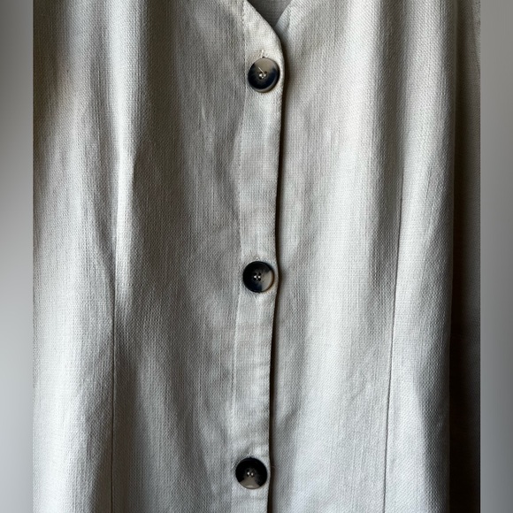 OAK + FORT Linen Blend Dress - Picture 4 of 6